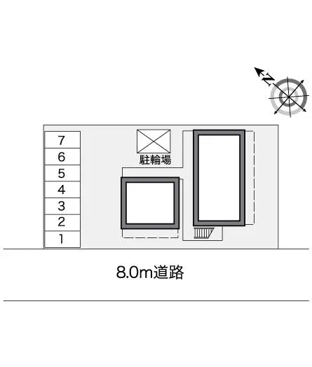 ★手数料０円★さいたま市北区宮原町　月極駐車場（LP）